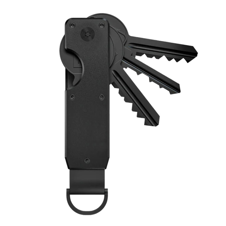 Compact Key Organizer Metal Key Chain Can Hold 2-6 Keys, Black, Royal Blue, Gray, Carbon Fiber, Gradient Color, Red Forged Carbon, Blue Forged Carbon, Black Forged Carbon