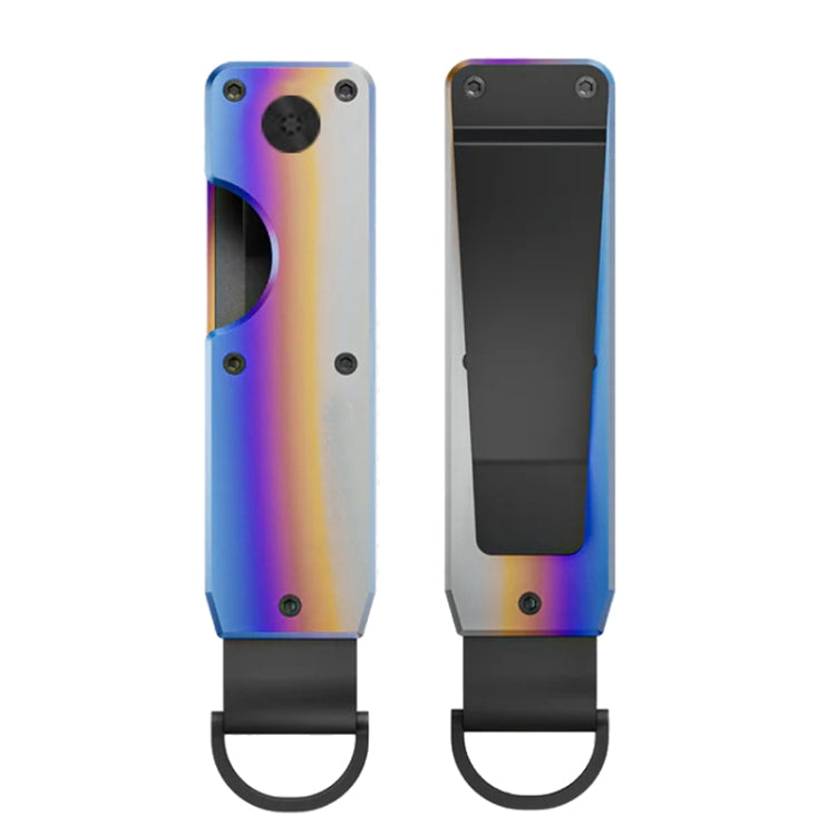 Compact Key Organizer Metal Key Chain Can Hold 2-6 Keys, Black, Royal Blue, Gray, Carbon Fiber, Gradient Color, Red Forged Carbon, Blue Forged Carbon, Black Forged Carbon
