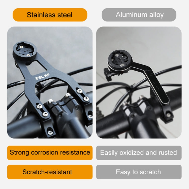 ESLNF Mountain Bike Yardstick Stand Lights Base Outdoor Riding Stainless Steel Stand, Stand