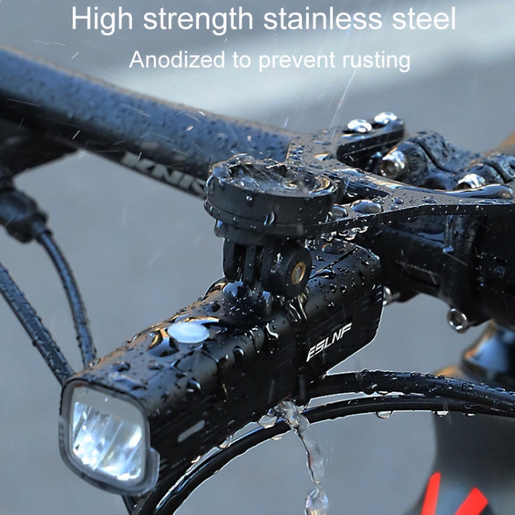 ESLNF Mountain Bike Yardstick Stand Lights Base Outdoor Riding Stainless Steel Stand, Stand