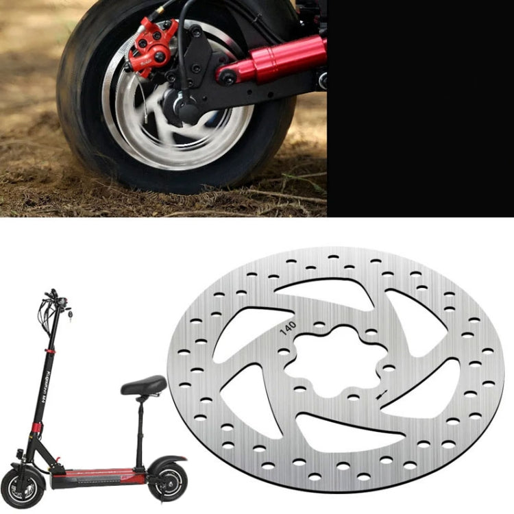 AIMITE For 10 inch KUGOO M4 Electric Scooter 140mm Brake Disc Rear Wheel Disc Pads