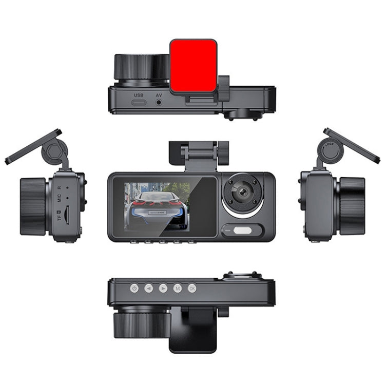 High-Definition Night Vision Driving Recorder, Dual Recording No WIFI, Triple Recording No WIFI, Triple Recording With WIFI Mobile Playback