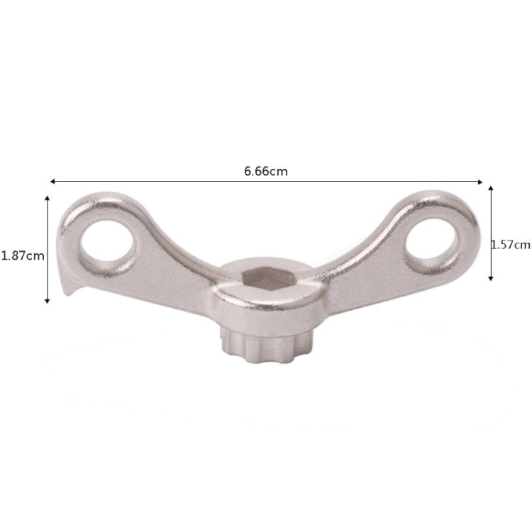 Bicycle Crank Assembly Puller Crank Removal and Adjustment Tool, Crank Assembly Puller