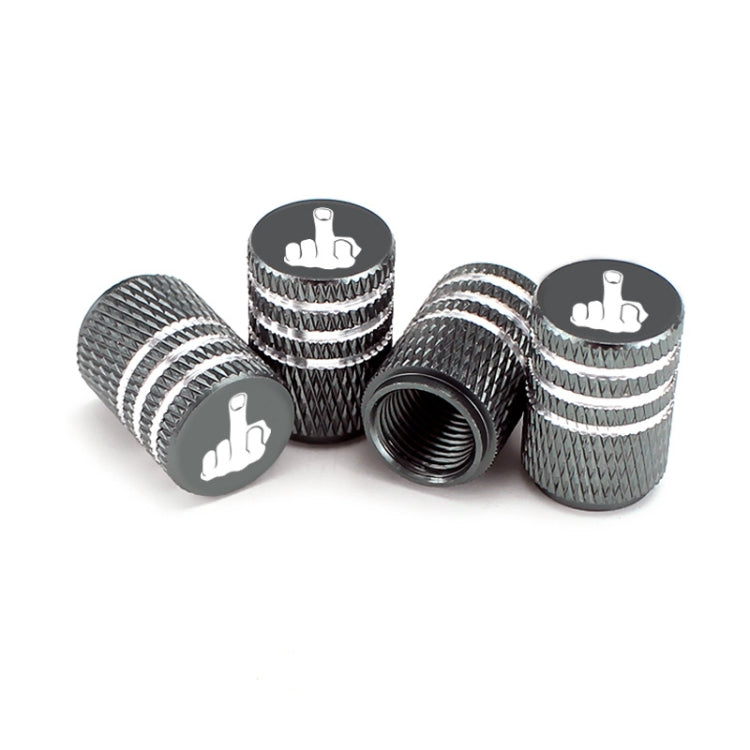 4pcs Laser Ioon Car Tire Modification Universal Valve