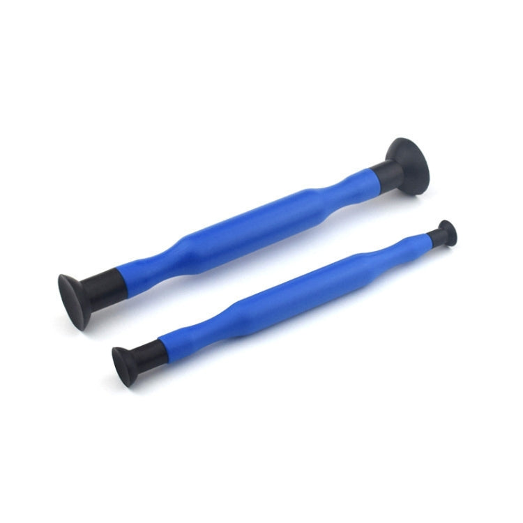 2pcs /Set Manual Valve Suction Cup Grinder Auto Repair Tool, Blue, Yellow