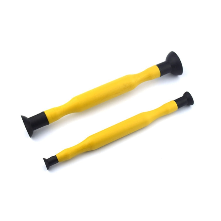 2pcs /Set Manual Valve Suction Cup Grinder Auto Repair Tool, Blue, Yellow