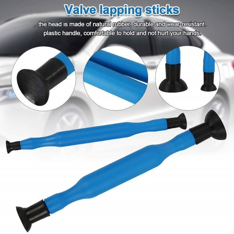 2pcs /Set Manual Valve Suction Cup Grinder Auto Repair Tool, Blue, Yellow