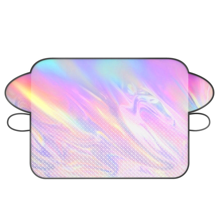Car Laser Front Windshield Sun Protection Heat Insulation Sunshade, Small, Large