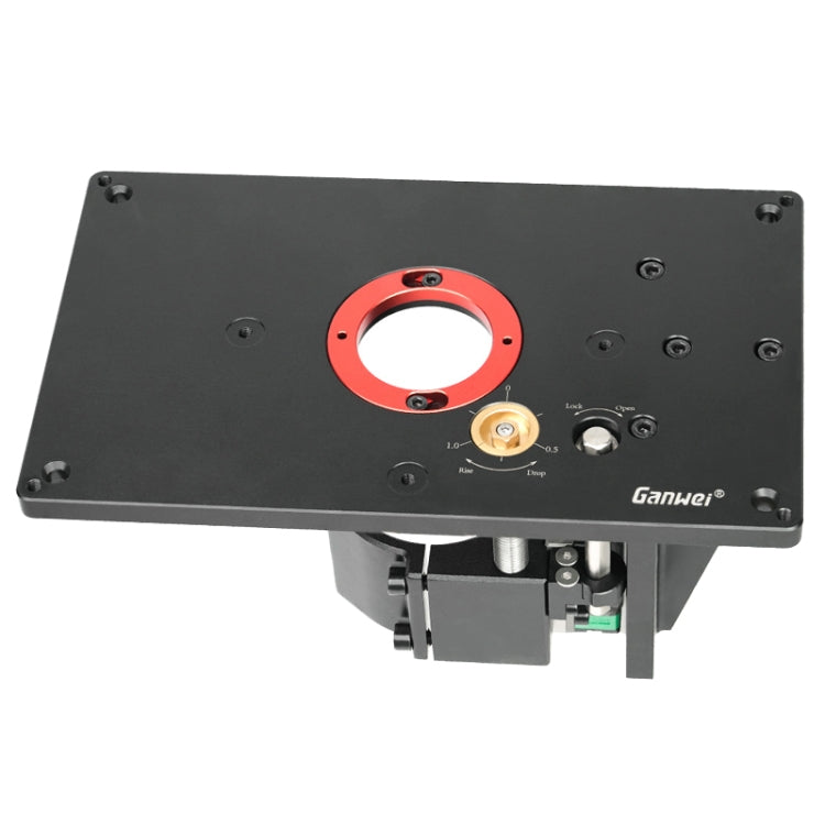Edge Trimming Machine Inverted Lifter Fine Adjustment Woodworking Milling Cutter Chamfer Workbench, Ganwei MG0-000-0059