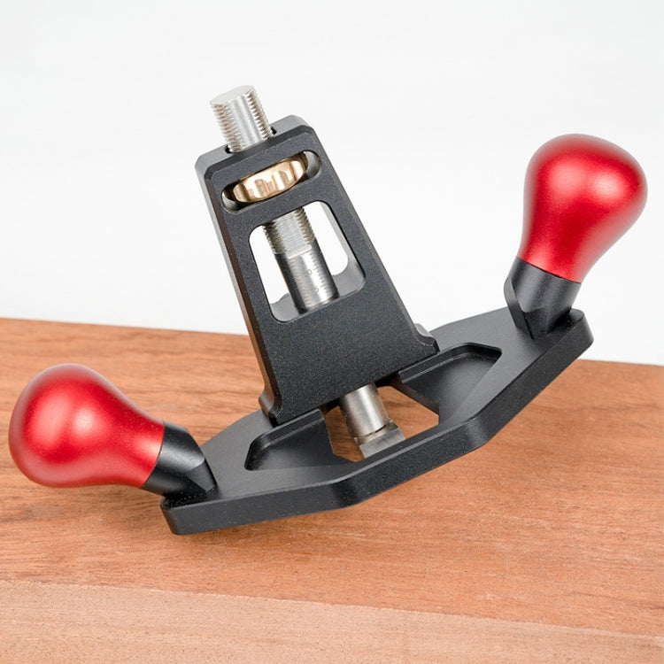 Router Planer Right Angle Tenon Shoulder Trimming Slotting Planer DIY Woodcraft Tool, Aluminum Handle, Wooden Handle