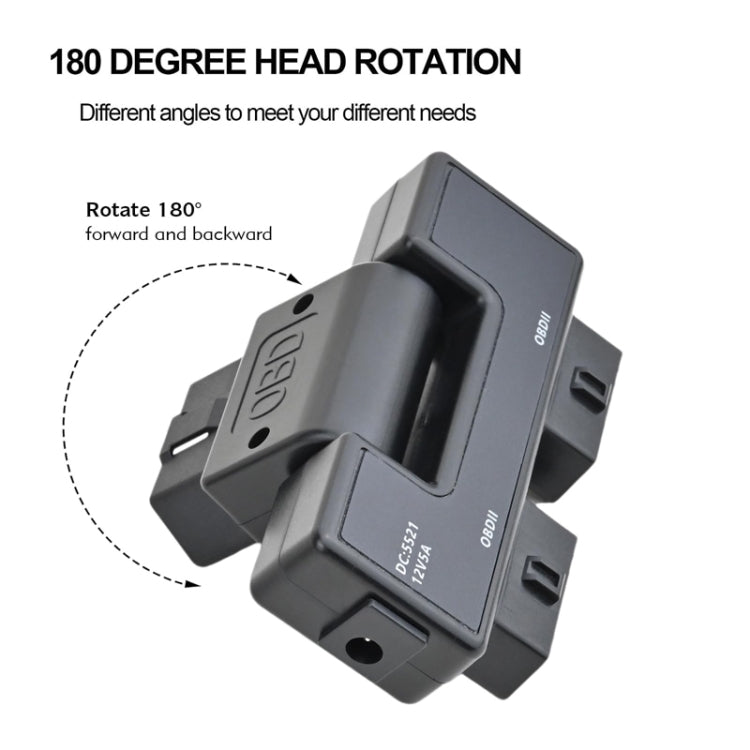 H015 OBD2 Automotive Universal 16Pin 1 To 2 Adapter, H015