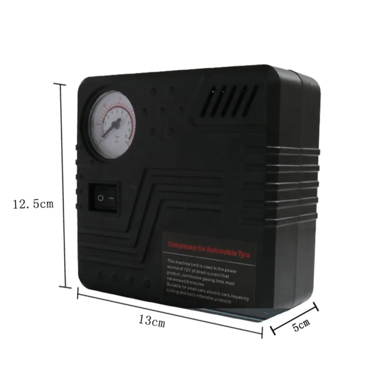 Car Tire Air Pump 12V Metal Electric Tire Pressure Gauge