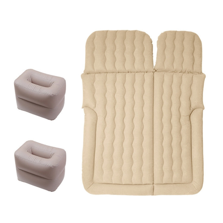 Inflatable Mattress For Car Travel SUV Rear Seat/Trunk, Black, Beige, Gray, Black Dual-purpose Long Pier, Beige Dual-purpose Long Pier, Gray Dual-purpose Long Pier, Black Dual-purpose Square Pier, Beige Dual-purpose Square Pier                         ...