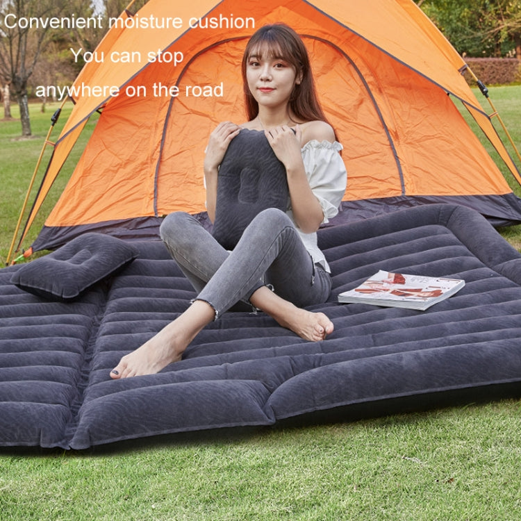 Inflatable Mattress For Car Travel SUV Rear Seat/Trunk, Black, Beige, Gray, Black Dual-purpose Long Pier, Beige Dual-purpose Long Pier, Gray Dual-purpose Long Pier, Black Dual-purpose Square Pier, Beige Dual-purpose Square Pier                         ...