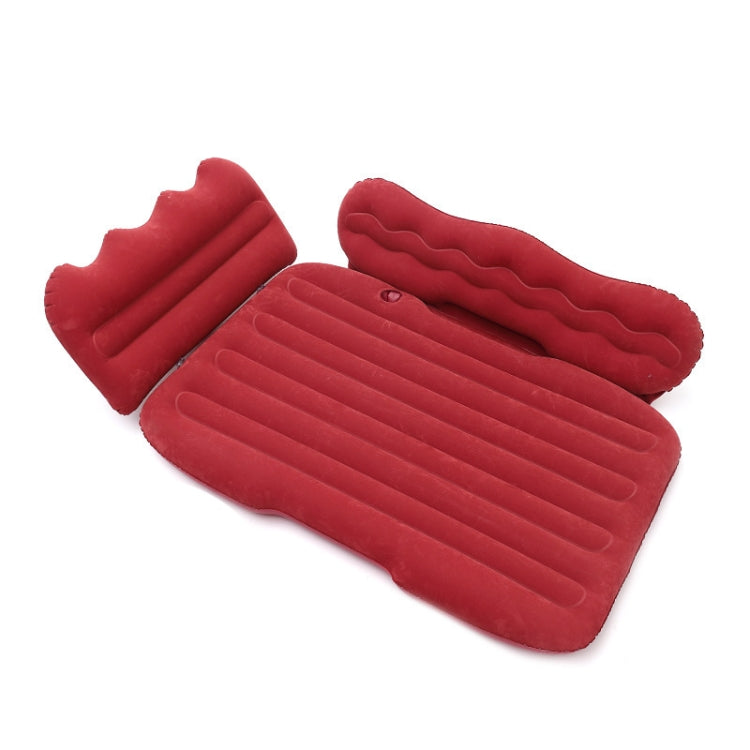 Car Inflatable Bed Multifunctional Outdoor Camping Sleeping Mat, Dark Green, Beige, Black, Gray, Red, Pink