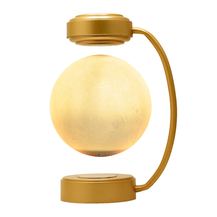Magnetic Levitation Bluetooth Speaker Household Decorative Ambient Lighting Ornament US Plug, Black Star Ball, Golden Star Ball, Black Moon, Golden Moon
