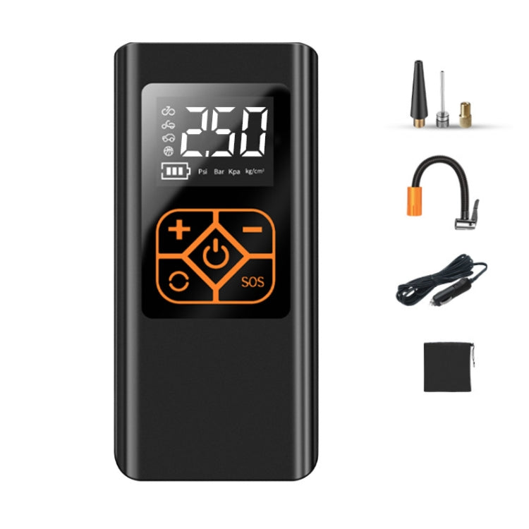 Car Portable Mini Tire Intelligent Air Pump, Wired, Wired+Storage Bag