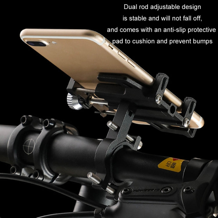 Aluminum Alloy Motorcycle Bicycle Navigation Mobile Phone Holder