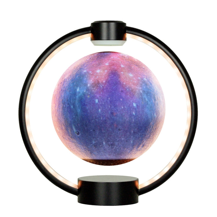 Magnetic Levitation Bluetooth Speaker Ornament Desktop Ambient Glow Night Lights, Light Pattern Starry Moon, Light Pattern Moon, Dark Pattern Starry Moon, Dark Pattern Moon, Black Starry Moon, Black Moon