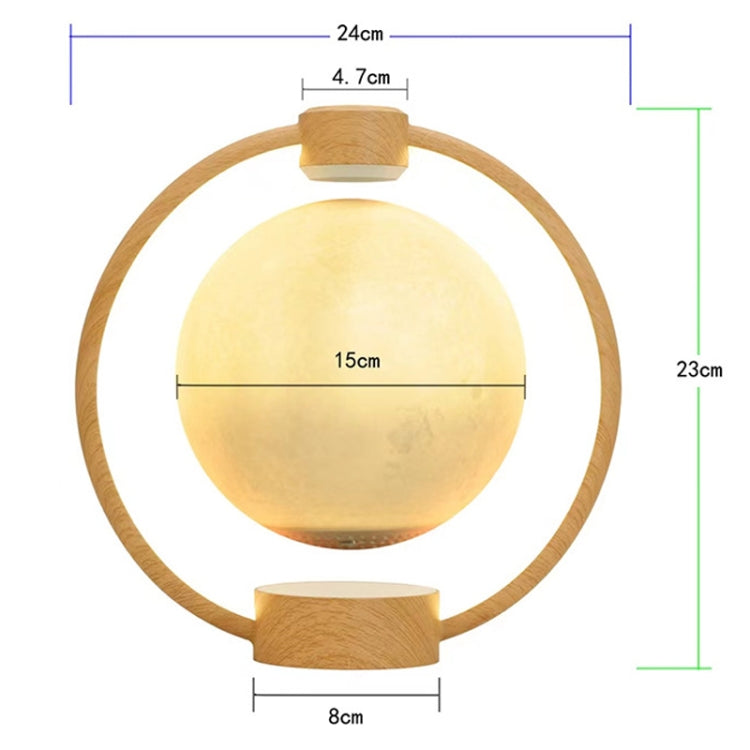 Magnetic Levitation Bluetooth Speaker Ornament Desktop Ambient Glow Night Lights, Light Pattern Starry Moon, Light Pattern Moon, Dark Pattern Starry Moon, Dark Pattern Moon, Black Starry Moon, Black Moon