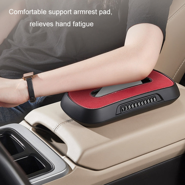 Car Sun Visor Hanging Sunroof Seat Back Tissue Box, Leather Black, Leather Beige, Leather Brown, Leather Red, Suede Dark Gray, Suede Beige, Suede Brown, Suede Red