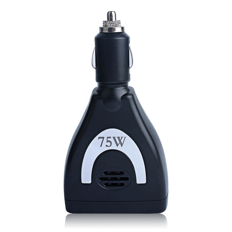 Meind 75W Mini Car Inverter Charger, 12V To 110V, 12V To 220V