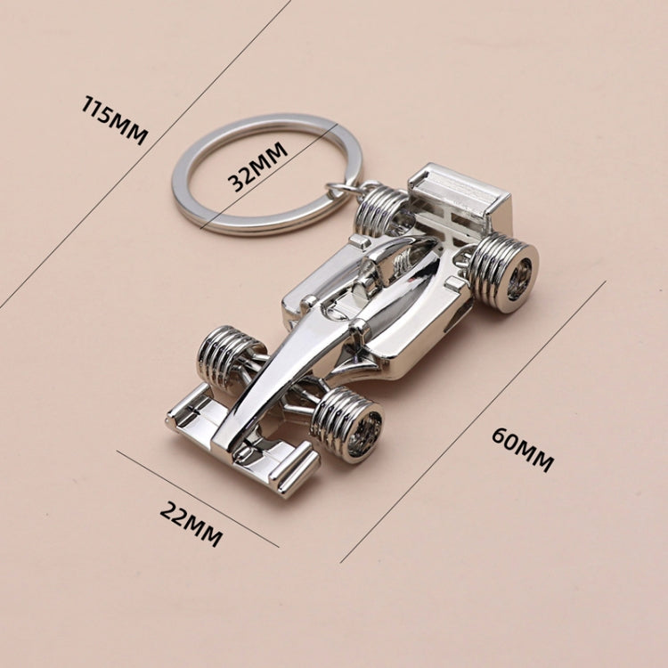 F1 Racing Car Keychain Portable Bag Decoration Pendant, X-592 Solid, X-035 Hollow, X-035 Hollow Black, X-034 Half Wheel Solid
