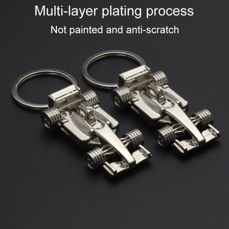 F1 Racing Car Keychain Portable Bag Decoration Pendant, X-592 Solid, X-035 Hollow, X-035 Hollow Black, X-034 Half Wheel Solid