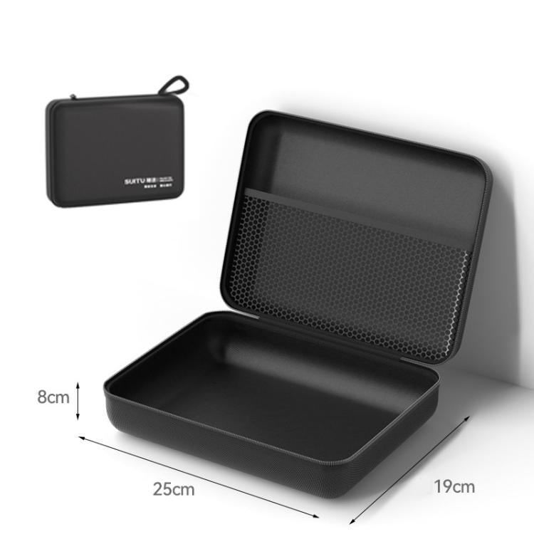 SUITU CS-013 Car Vacuum Cleaner Storage Bag Portable Hard Shell Carrying Case, 25x19x8cm