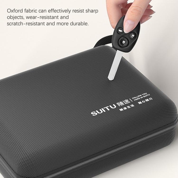 SUITU CS-013 Car Vacuum Cleaner Storage Bag Portable Hard Shell Carrying Case, 25x19x8cm