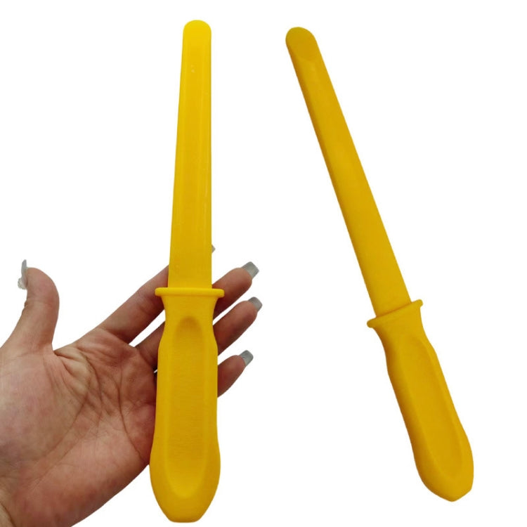 Car Tire Lever Plastic Scraper Repair Tool, Red, Yellow
