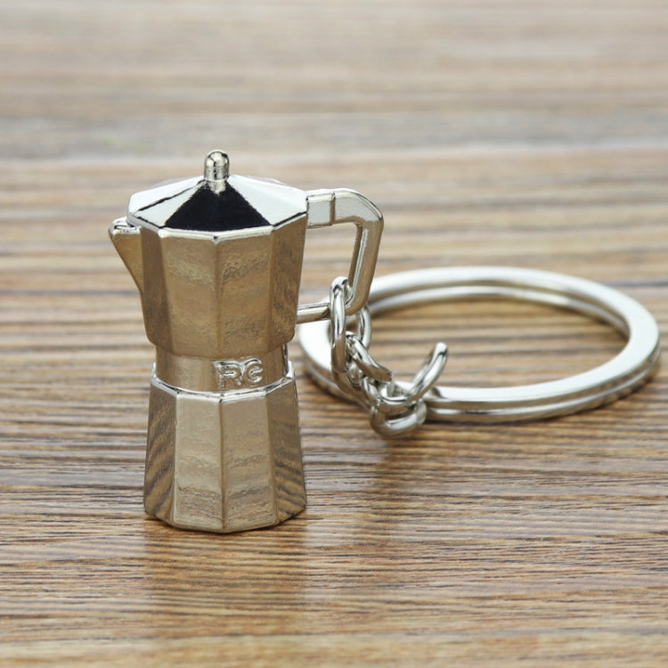 Mini Metal Keychain Coffee Utensils Decorative Pendant, Powder Hammer Silver, Powder Hammer Black, Spoon Silver, Spoon Black, Handle Silver, Handle Black, Coffee Cup Black, Coffee Cup Rose Gold, Moka Pot Black, Moka Pot Silver, Gooseneck Pot Black     ...