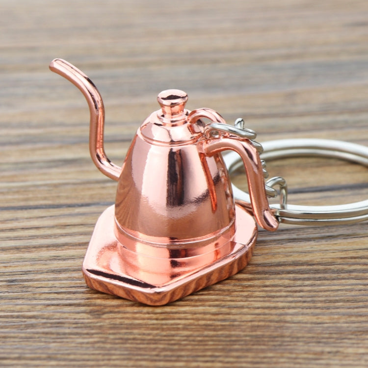 Mini Metal Keychain Coffee Utensils Decorative Pendant, Powder Hammer Silver, Powder Hammer Black, Spoon Silver, Spoon Black, Handle Silver, Handle Black, Coffee Cup Black, Coffee Cup Rose Gold, Moka Pot Black, Moka Pot Silver, Gooseneck Pot Black     ...