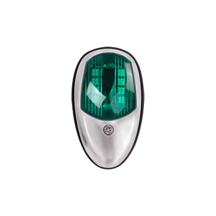 Marine Navigation Warning Light Signal LED Yacht Light, White Shell Green, White Shell Red, Black Shell Green, Black Shell Red, Silver Shell Green, Silver Shell Red