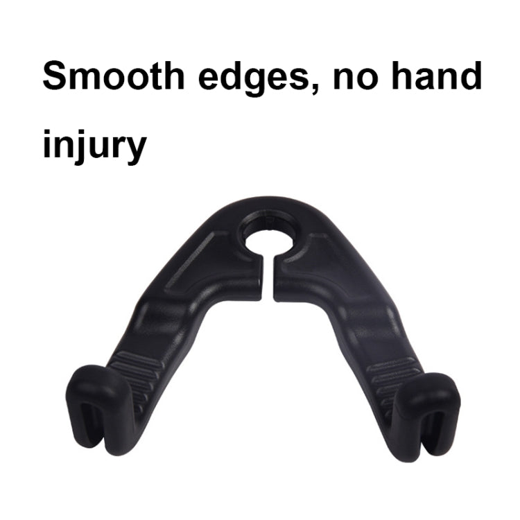 1pair Hidden Car Headrest Storage Hooks Car Seat Hook