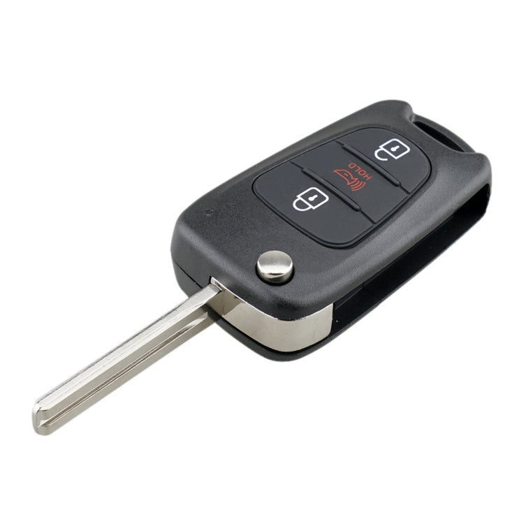 For Hyundai / Kia 3-Button Folding Car Key Shell, SUV Key, Horn Key, Sedan Hold Key
