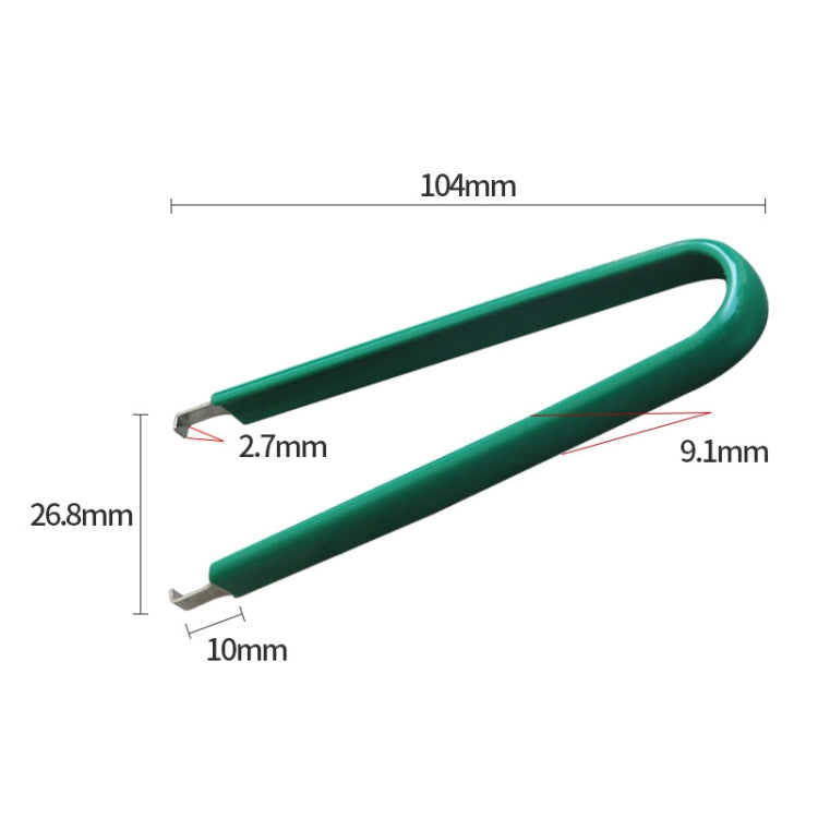 2pcs /Pack Automotive Plug-in Extraction Tweezers Automotive Repair Tool Pliers