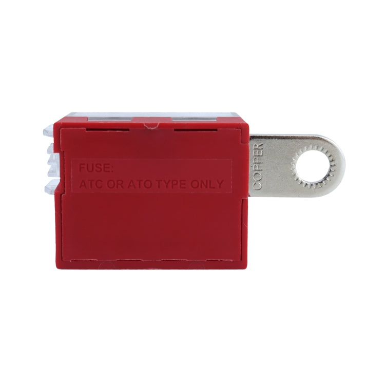 4-way RV Yacht Ignition Protection Battery Terminal Fuse Block, One, Two, Three
