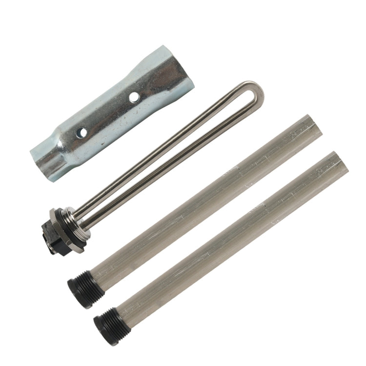 Water Heater Heating Element For RV Camper, 27mm/38mm Wrench Socket, 120V Heating Tube + Sleeve, 3pcs /Pack Heating Tube + Anode Rod, 4pcs /Pack Heating Tube + Anode Rod + Sleeve