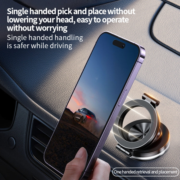 AIMITE C2 Car Vacuum Suction Cup Magnetic Three Axis Linkage Rotatable Cell Phone Holder