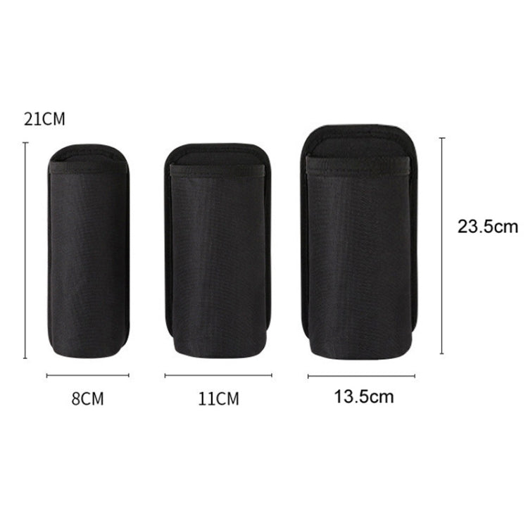 Car Fire Extinguisher Storage Bag Auto Seatback Bag Cup Holder, Small, Large