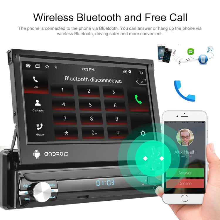 7-Inch Single Din Android 10.0 Carplay Screen With GPS Navigation/Bluetooth/Mirror Link/DVR Input, Standard Edition 1+32G, Standard Edition 2+64G, With 4-light Camera 1+32G, With 4-light Camera 2+64G, With 12-light Camera 1+32G, With 12-light Camera 2+64G