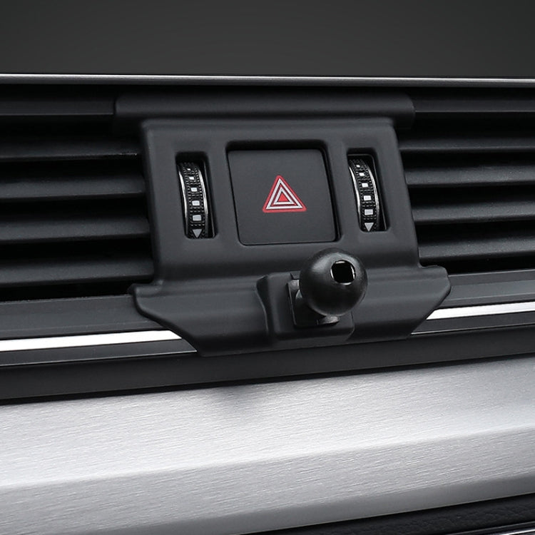 For Audi Left Driving Car Mobile Phone Holder Mounting Base, 05-11 A6L, 06-15 Q7, 09-16 A4L/A5, 10-18 Q5, 10-19 A1, 11-17 A8L, 12-18 A6L, 13-18 Q3, 14-20 A3, 16-19 Q7, 17-23 A4L-A5-S4-S5, 18-22 Q5L, 18-23 A8L, 19-22 Q2L, 19-23 A6L, 19-23 Q3, 20-21 Q7/Q...