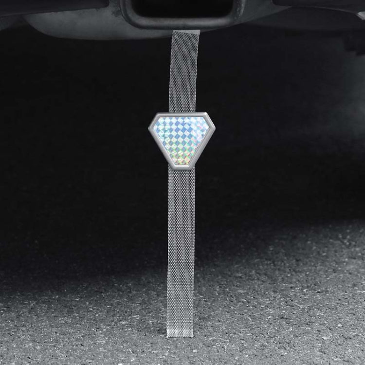 Car Triangle Night Reflective Static Eliminator Metal Grounding Strip