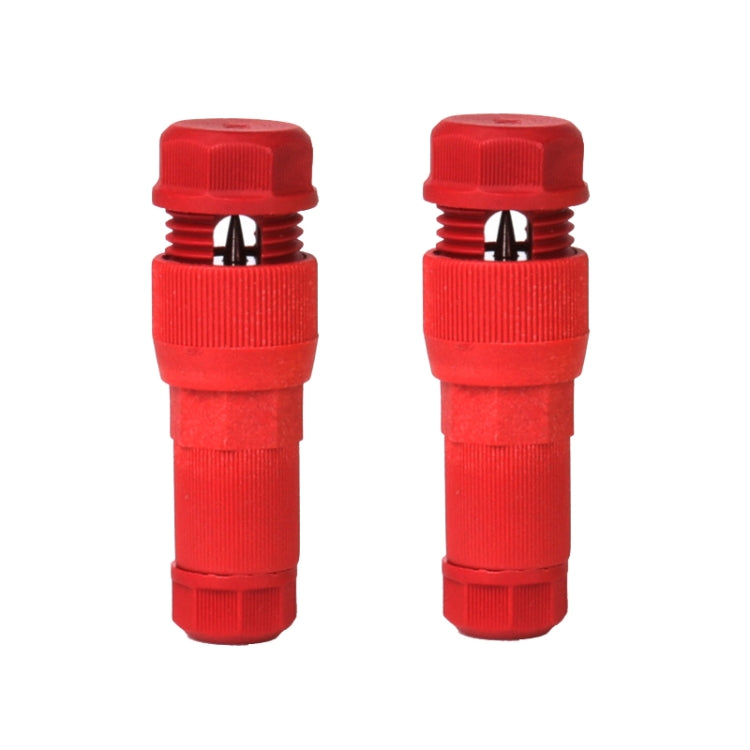 2pcs /Pack Stripping-free Thimble T-shaped Connector Downlight Wiring-free Connector