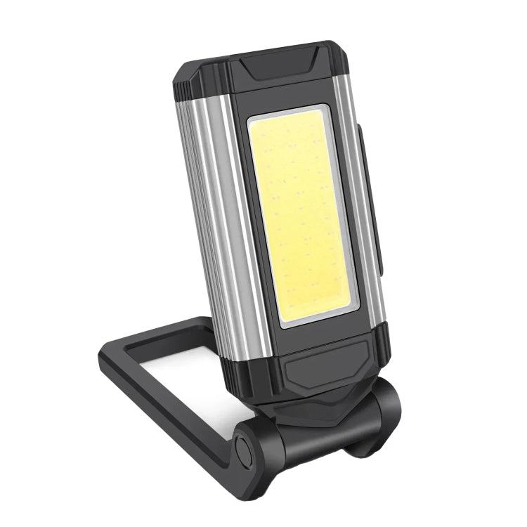 E-SMARTER K011 USB Rechargeable Repair Light With Magnet COB Strong Light Flashlight, A Foldable Red, A Foldable Silver, B Simple Red, B Simple Silver