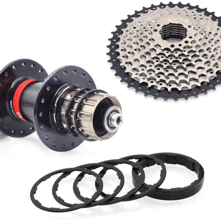 Bicycle Hub Freehub Slotted Flywheel Gasket, 1mm, 1.5mm, 2mm, 1.85mm, 2.18mm, 2.35mm