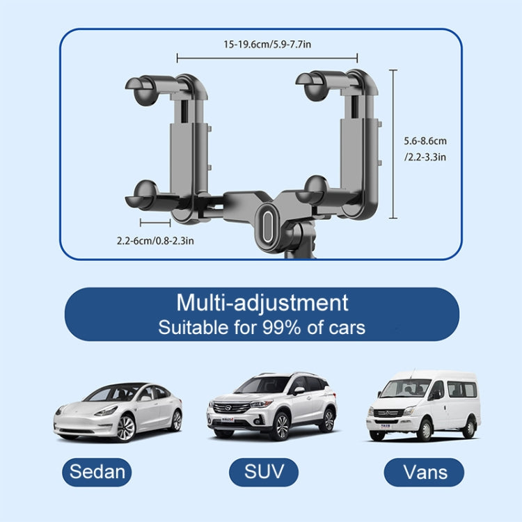 Vehicle Rearview Mirror Bracket Panoramic Sports Camera Car Mount Base Accessory, Sports Camera Bracket