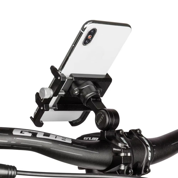 GUB PLUS21 Bicycle Mobile Phone Holder Motorcycle 360 Degree Rotating Mount, PLUS21