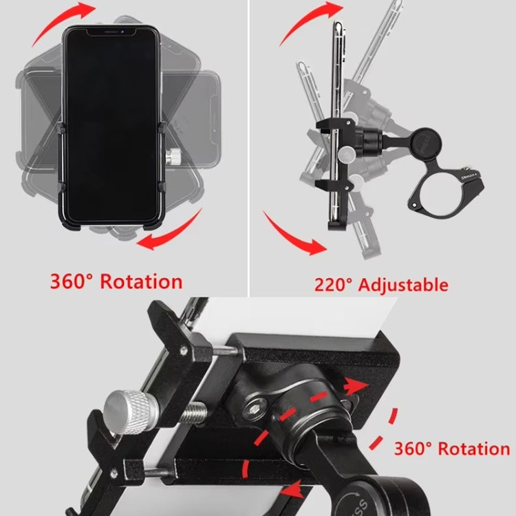 GUB PLUS21 Bicycle Mobile Phone Holder Motorcycle 360 Degree Rotating Mount, PLUS21
